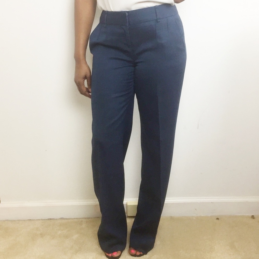 The Limited Navy Blue Cassidy Fit Dress Pant